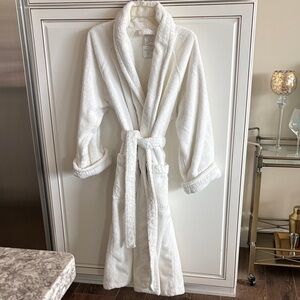 Frette Heavy Terry Cloth White Bathrobe